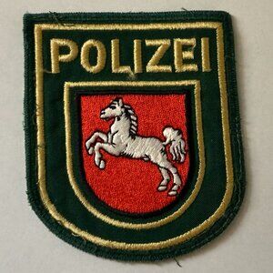 VINTAGE West German Police Polizei Patch